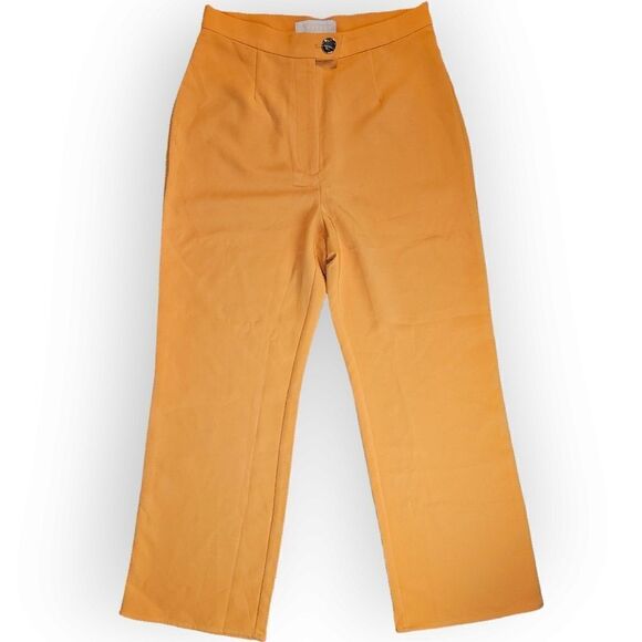 Keepsake Orange Straight Leg High Waist Pants - Picture 1 of 6